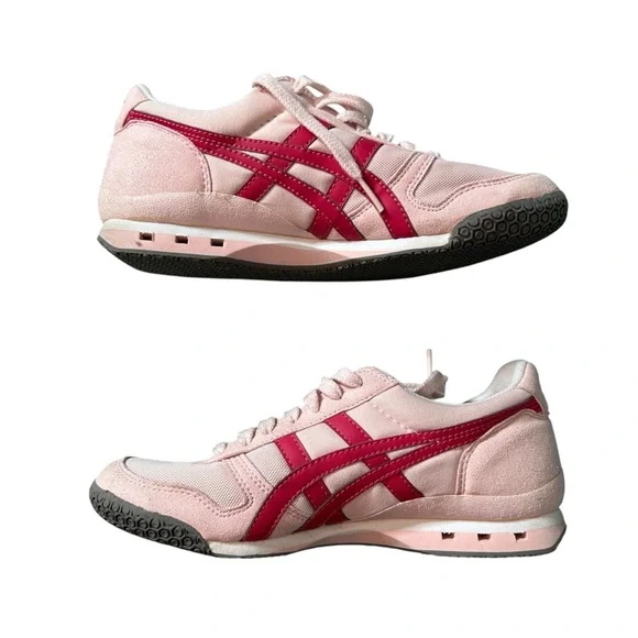 Onitsuka Tiger Ultimate 81 Sneaker - Size 7, Light Pink/Hot Berry - Picture 2 of 9